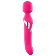   Dorcel Dual Orgasms - Rechargeable 2-in-1 Massage Vibrator (Pink)