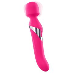   Dorcel Dual Orgasms - Rechargeable 2-in-1 Massage Vibrator (Pink)