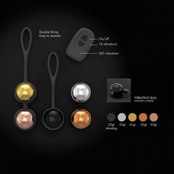 Dorcel Training Balls - Wireless Remote Controlled Kegel Ball Set