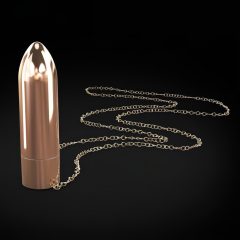   Dorcel - Rechargeable, Waterproof Vibrator Necklace (Rose Gold)