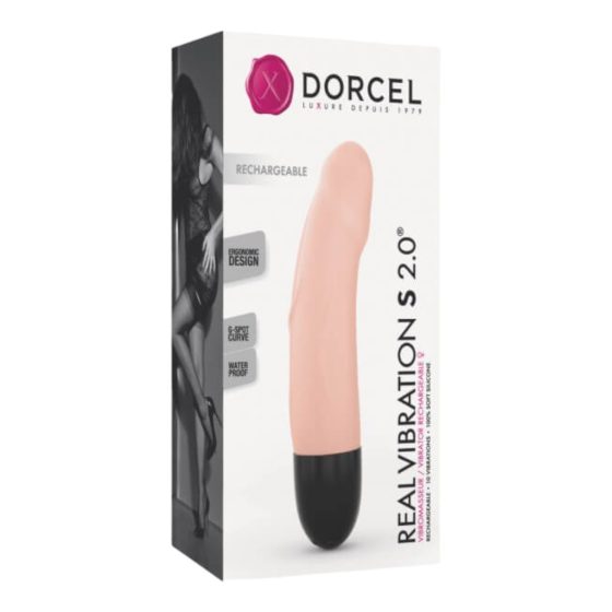 Dorcel Real Vibration S 2.0 - Rechargeable Vibrator (Natural)