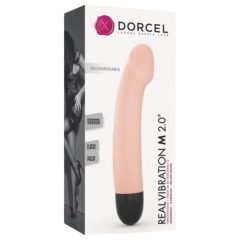   Dorcel Real Vibration M 2.0 - Rechargeable Vibrator (Natural)