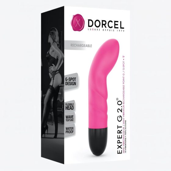 Dorcel Expert G 2.0 - Rechargeable G-spot Vibrator (Pink)