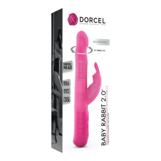 Dorcel Baby Rabbit 2.0 - Rechargeable Clitoral Vibrator (Pink)