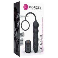   Dorcel Deep Seeker - Rechargeable Wireless Anal Vibrator (Black)