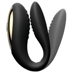 Dorcel Perfect Lover - Rechargeable Couples Vibrator (Black)