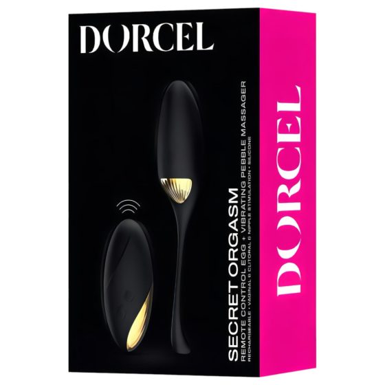 Dorcel Secret Orgasm - Rechargeable Wireless Vibrating Egg (Black)