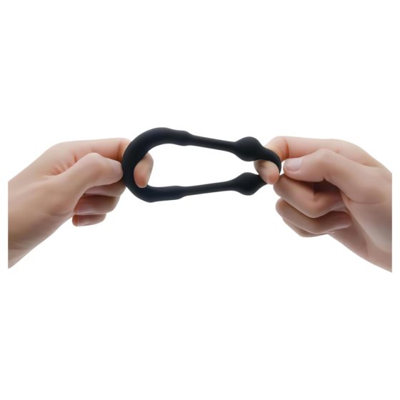 Dorcel Stronger Ring - Metal Insert Penis Ring (Black)