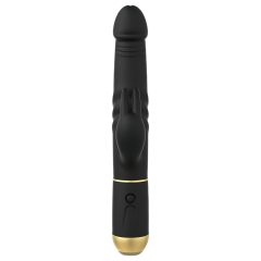   Dorcel Furious Rabbit 2.0 - Thrusting Clitoral Vibrator (Black)