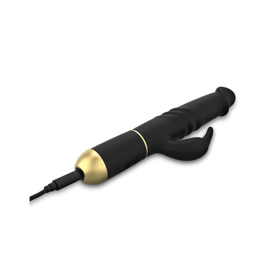 Dorcel Furious Rabbit 2.0 - Thrusting Clitoral Vibrator (Black)