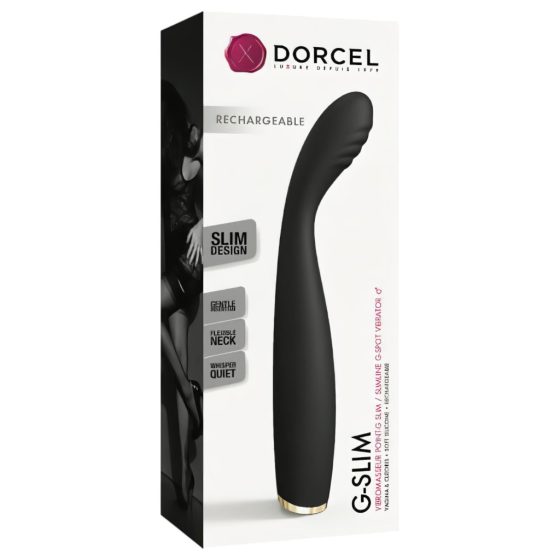 Dorcel G-slim - Rechargeable G-spot Vibrator (Black)