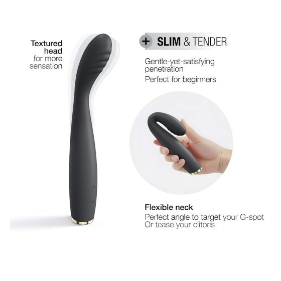 Dorcel G-slim - Rechargeable G-spot Vibrator (Black)