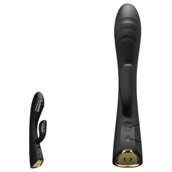 Dorcel Flexi Rabbit - Warming Clitoral Vibrator (Black)