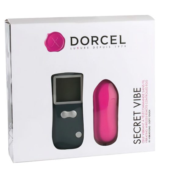 Dorcel Secret Vibe - Rechargeable Wireless Vibrating Egg (Pink)