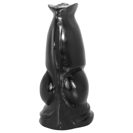 Wolf Penis Dildo - 21cm (Black)