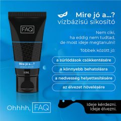 / FAQ - What is it for? Water-Based Lubricant (50ml)