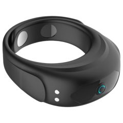   Funny Me - Rechargeable, Adjustable Vibrating Cock Ring (Black)