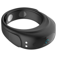   Funny Me - Rechargeable, Adjustable Vibrating Penis Ring (Black)