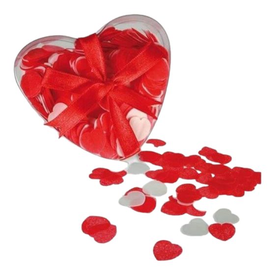 Hearts Scented Rose Petal Bath Confetti (30g)