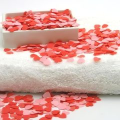 Hearts Scented Rose Petal Bath Confetti (30g)