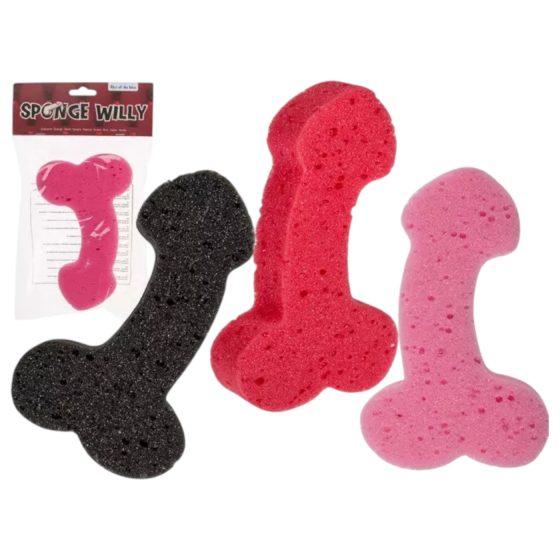 Penis-Shaped Sponge (Various Colors)