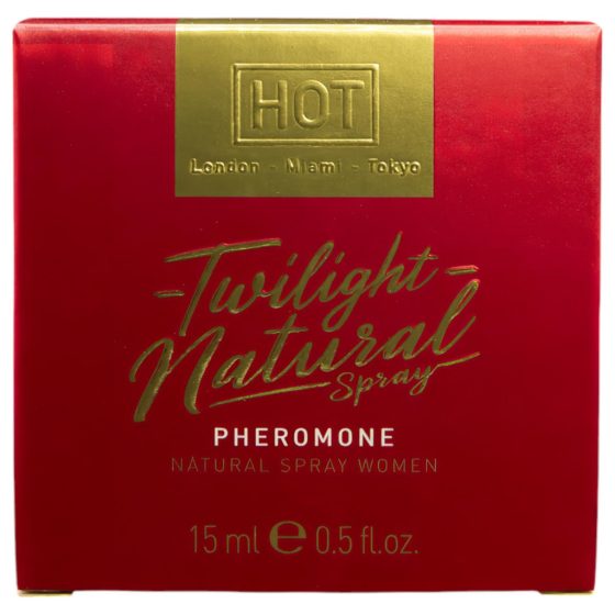 HOT Twilight Natural - Pheromone Perfume for Women (15ml) - Unscented