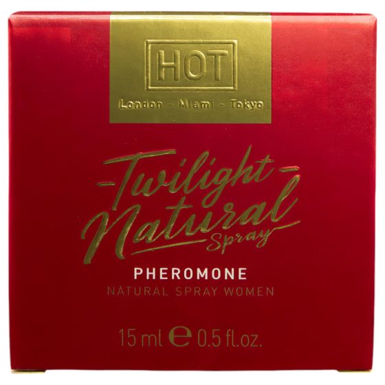 HOT Twilight Natural - Pheromone Perfume for Women (15ml) - Unscented