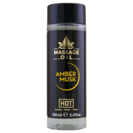 Amber Musk Warming Massage Oil (100ml)