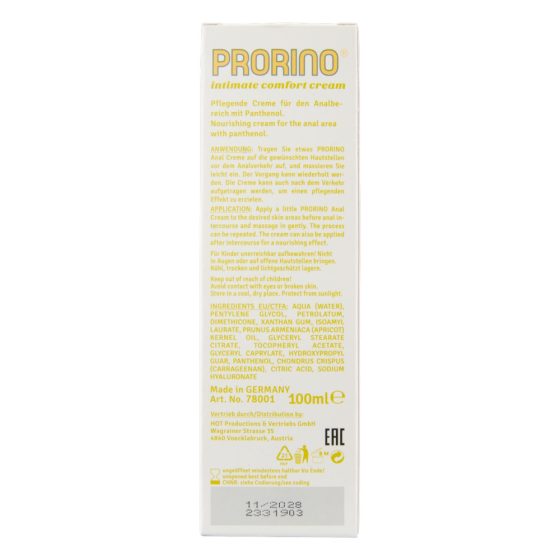 HOT Prorino - Anal Care Cream (100ml)