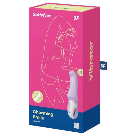 Satisfyer Charming Smile - Waterproof, Rechargeable G-Spot Vibrator (Purple)