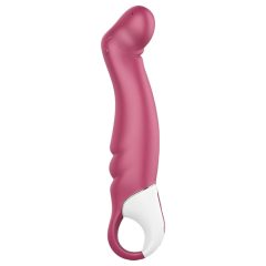   Satisfyer Petting Hippo - Rechargeable, Waterproof Vibrator (Magenta)