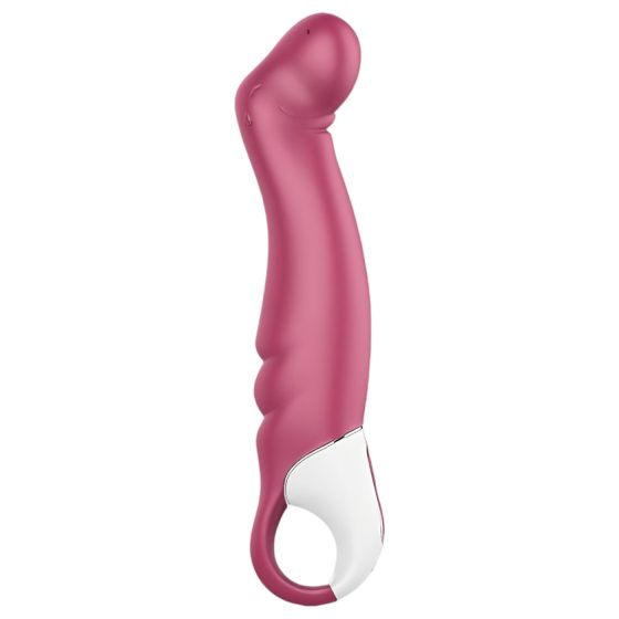 Satisfyer Petting Hippo - Rechargeable, Waterproof Vibrator (Magenta)