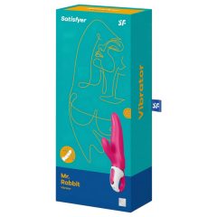   Satisfyer Mr. Rabbit - Waterproof Rechargeable Clitoral Vibrator (Pink)