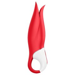   Satisfyer Power Flower - rechargeable, waterproof vibrator (red)