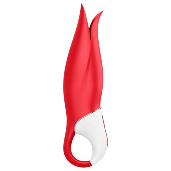 Satisfyer Power Flower - rechargeable, waterproof vibrator (red)