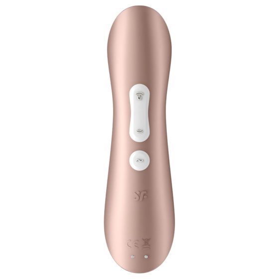 Satisfyer Pro 2+ - rechargeable clitoral vibrator (brown)