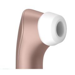 Satisfyer Pro 2+ - Rechargeable Clitoral Vibrator (Brown)