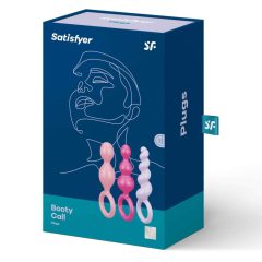 Satisfyer Booty Call - Colorful Anal Dildo Set (3 Pieces)