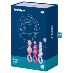 Satisfyer Booty Call - Colorful Anal Dildo Set (3 Pieces)