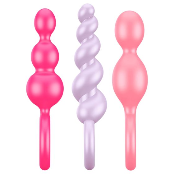 Satisfyer Booty Call - Colorful Anal Dildo Set (3 Pieces)