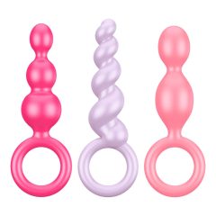 Satisfyer Booty Call - Colorful Anal Dildo Set (3 Pieces)