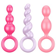 Satisfyer Booty Call - Colorful Anal Dildo Set (3 Pieces)