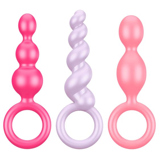 Satisfyer Booty Call - Colorful Anal Dildo Set (3 Pieces)