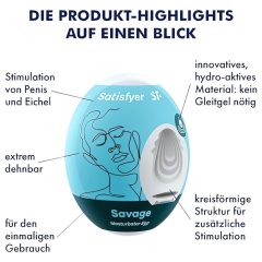 Satisfyer Savage Egg - Masturbation Egg (1pc)