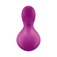   Satisfyer Viva la Vulva 3 - Rechargeable, Waterproof Clitoral Vibrator (Purple)