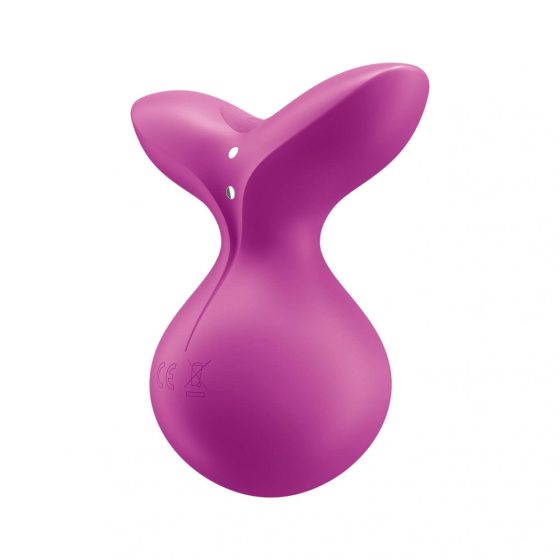 Satisfyer Viva la Vulva 3 - Rechargeable, Waterproof Clitoral Vibrator (Purple)