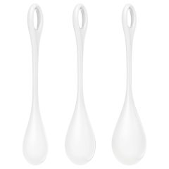 Satisfyer Yoni Power 1 - Kegel Ball Set - White (3 Pieces)