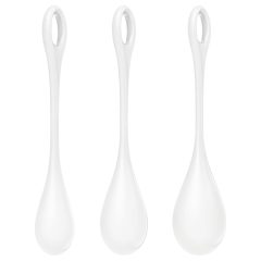 Satisfyer Yoni Power 1 - Kegel Ball Set - White (3 Pieces)