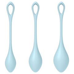 Satisfyer Yoni Power 2 - Blue Kegel Balls Set (3-Piece)