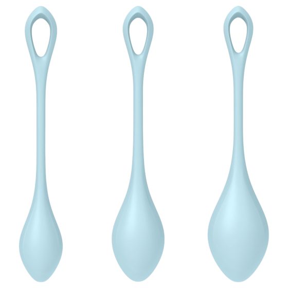 Satisfyer Yoni Power 2 - Blue Kegel Balls Set (3-Piece)